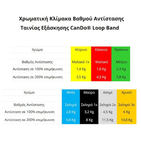 Lowenstein Loop Band 76cm 1x Μέτριο Ελαστικός Ιμάντας Γυμναστικής Σκληρός Μαύρος 0.76m