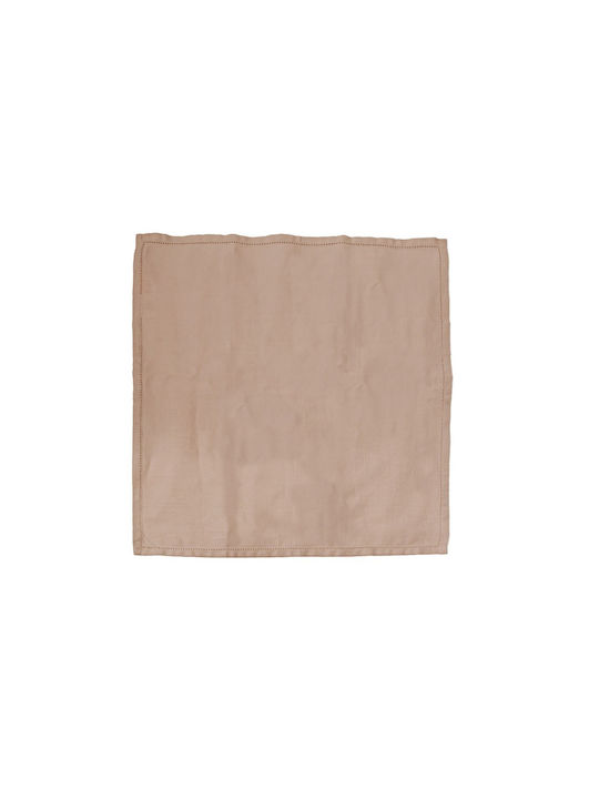 Nef-Nef Homeware Πετσέτα Φαγητού Βαμβακερή Steady Γκρι 48x48εκ.
