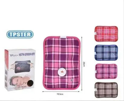 Tpster General Use Heating Pad Brown 26x18.5cm