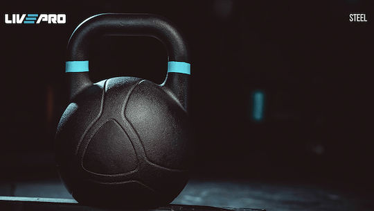 Live Pro Kettlebell από Μαντέμι 32kg Μαύρο