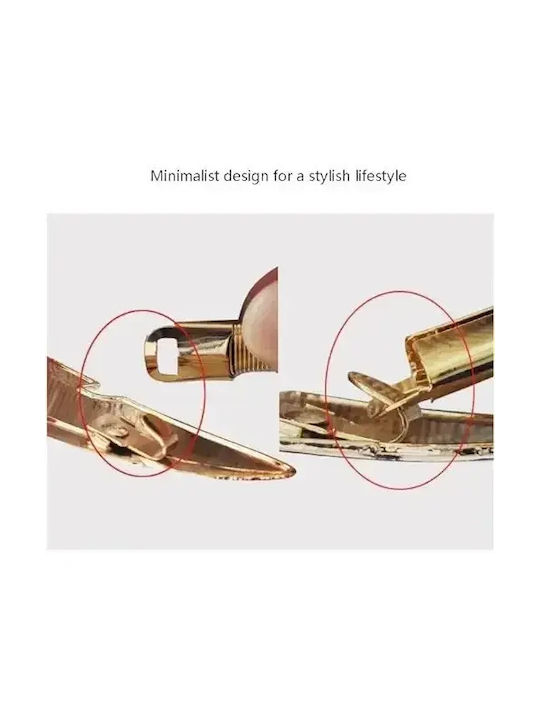 ForHome Tie-Back Hook made of Metal Gold 1pcs
