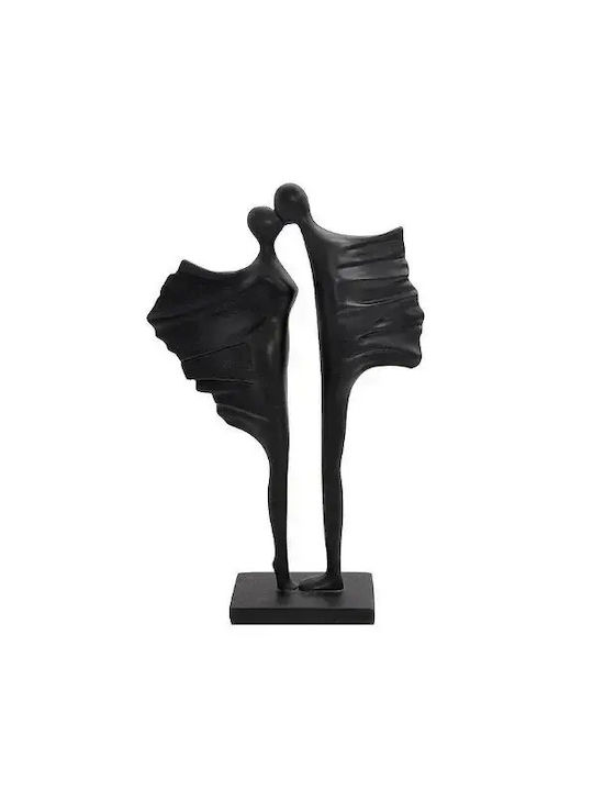 ForHome Dekorativ Statuette aus Polyresin in Black 18x6x28cm 1Stück