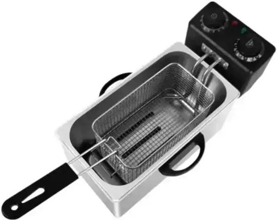 Factory Electric Fryer 2kW Capacity 4lt 41.5x18.8x24.8cm