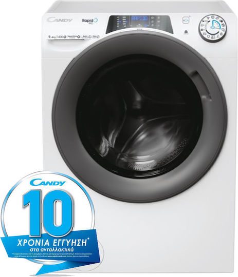 Candy Washer Dryer 9kg/6kg Steam 1400 Rounds with Wi-Fi