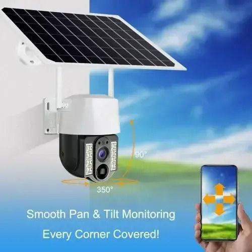 Andowl Q-V9 IP Überwachungskamera Wi-Fi Full HD 1080p Wasserdicht Batteriebetrieben mit Zwei-Wege-Kommunikation