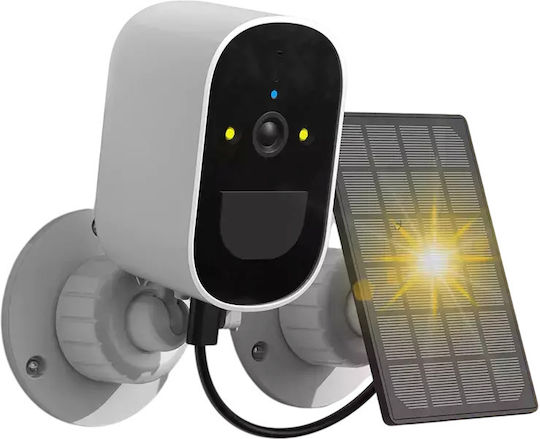 Jortan JT-8185XM-2T IP Surveillance Camera Full HD 1080p Waterproof Battery Powered with Two-Way Communication and Lens 3.6mm
