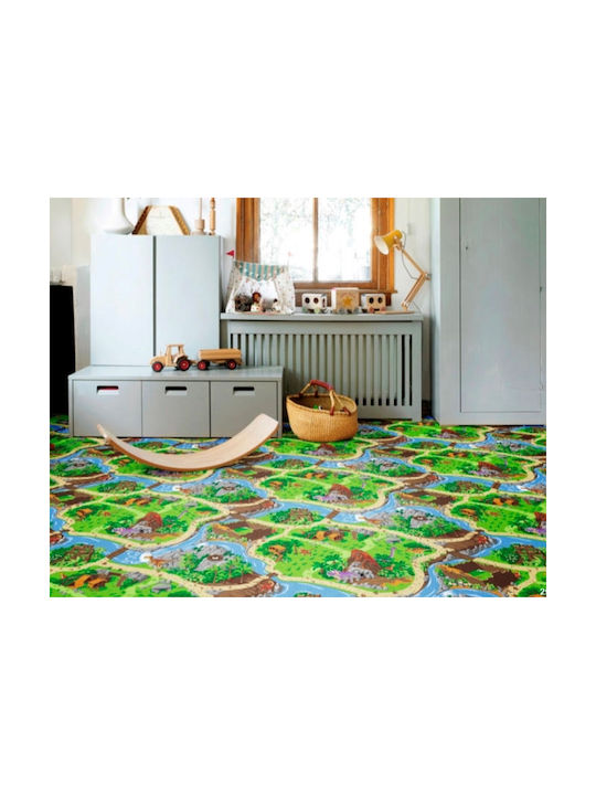 Πέρσικα Dinos Παιδικό Χαλί Πολύχρωμο 160x240cm