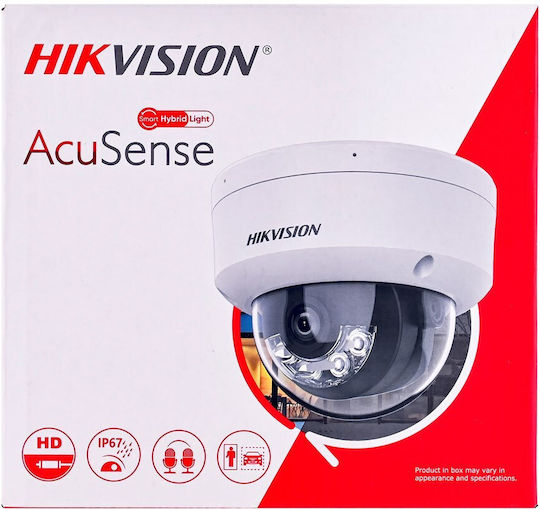 Hikvision DS-2CD2123G2-LIS2U IP Surveillance Camera Wi-Fi Full HD 1080p Waterproof with Microphone and Lens 2.8mm