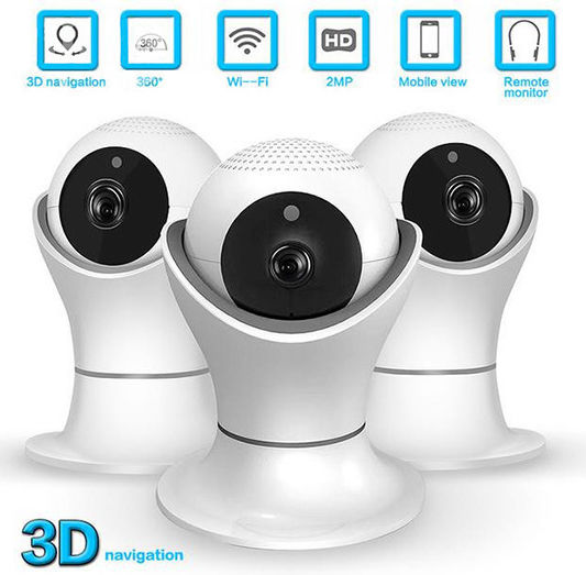 Jortan Jortan 8165HP IP Камера за наблюдение Wi-Fi HD 720P с Двупосочна Комуникация