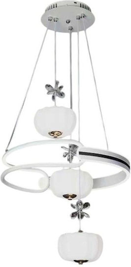 2011 LED Κρεμαστό Φωτιστικό Λευκό 50εκ.