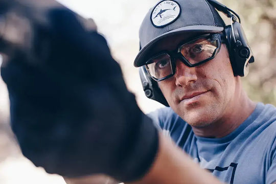 Mechanix Wear Shooting Glasses with Anti-Glare Protection Transparent