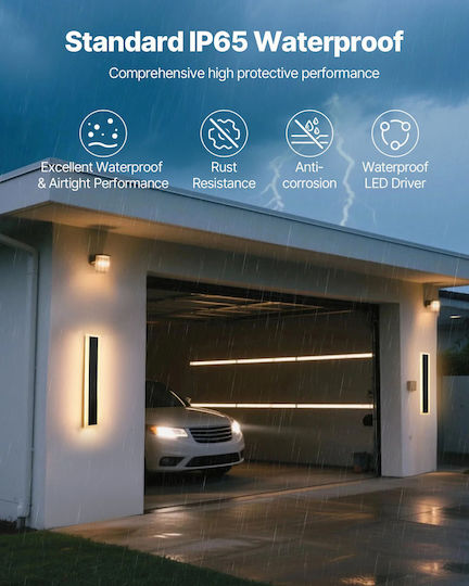 Vevor Wandmontiertes Lineares Beleuchtungsgerät LED IP65