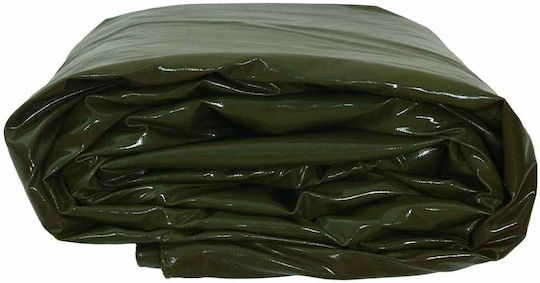vidaXL Waterproof Tarpaulin 650gr/m² 6x5m. Heavy Duty Khaki