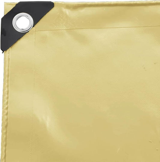 vidaXL Wasserdicht Plane 650gr/m² 5x3.5m. Hohe Beanspruchung Beige