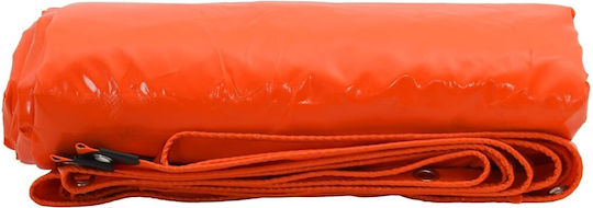 vidaXL Waterproof Tarpaulin 650gr/m² 8x5m. Heavy Duty Orange