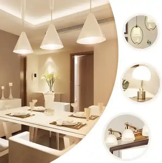 Aigostar Socket LED Bulb 11W for Socket E27 and Shape A60 Warm White 1060lm