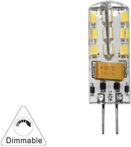 Adeleq Bec LED 2W pentru Soclu G4 Alb cald 135lm
