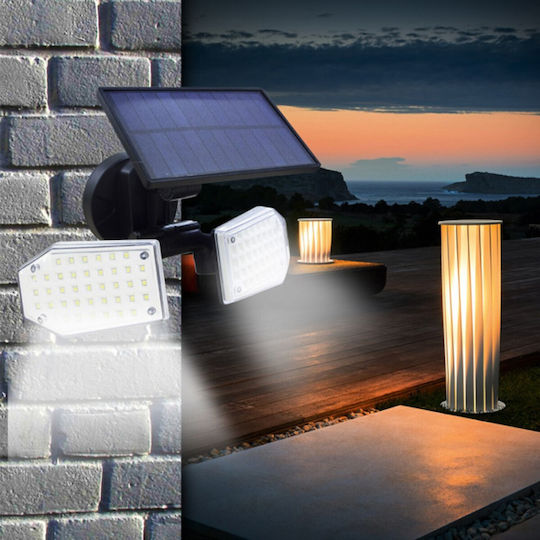Arrango Wall Mounted Solar Light with Motion Sensor and Photocell IP65 22.5cmx15cmcm