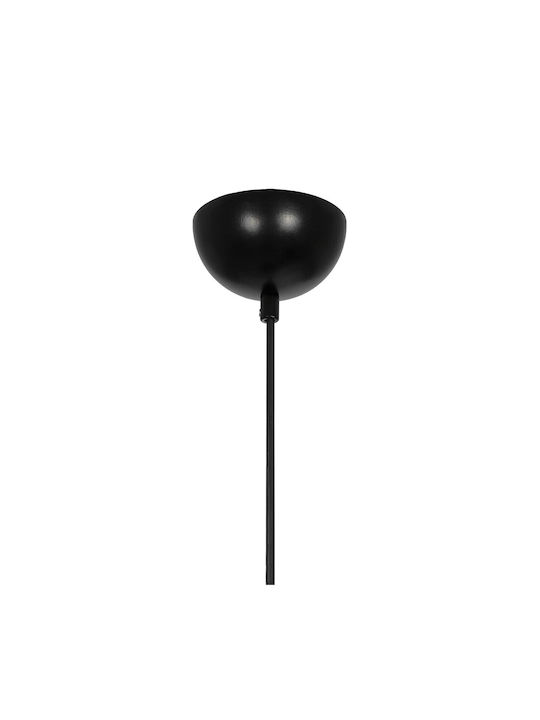GloboStar Pendant Light Multicolour with Crystals for Socket E27 25x25x30cm
