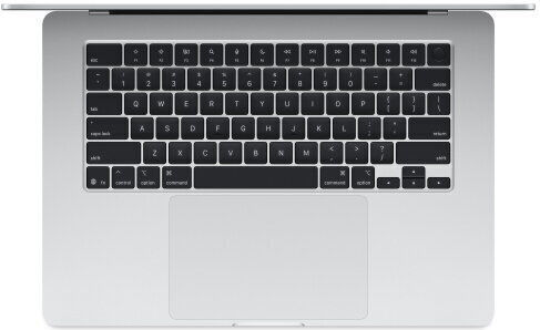 Apple MacBook Air 15.3" IPS Retina Display (M4-10-Core/24GB/1TB SSD/10-Core GPU) με Φορτιστή 35W (Dual Port) Silver (International English Keyboard)