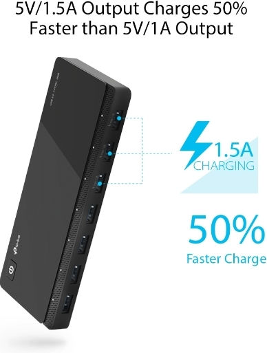 TP-LINK Uh700 v5 Hub 7 Ports USB 3.0 with USB-A Connection