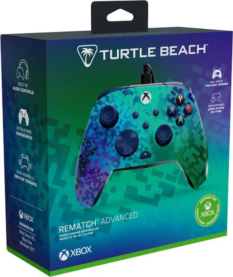 Turtle Beach Rematch Advanced Cu fir Gamepad pentru Xbox Series Glitch Green