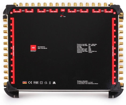 Opticum OMS 17/24 Pro Πολυδιακόπτης Δορυφορικής