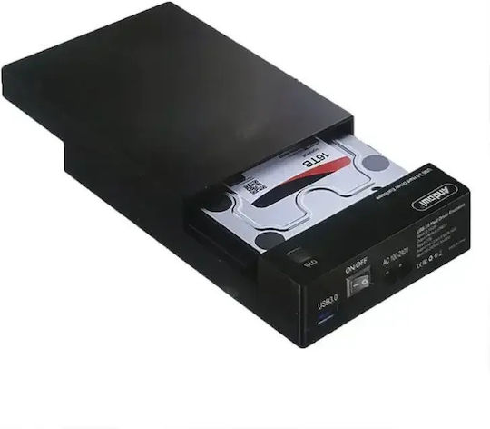 Andowl Q-ys300 Θήκη για Σκληρό Δίσκο 2.5" / 3.5" SATA III με σύνδεση USB 3.1