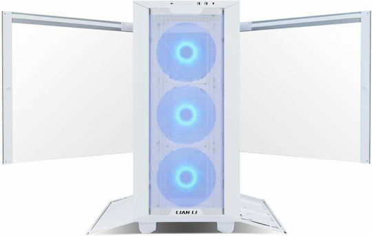 Lian Li LANCOOL III Gaming Midi Tower Κουτί Υπολογιστή με RGB Φωτισμό Λευκό