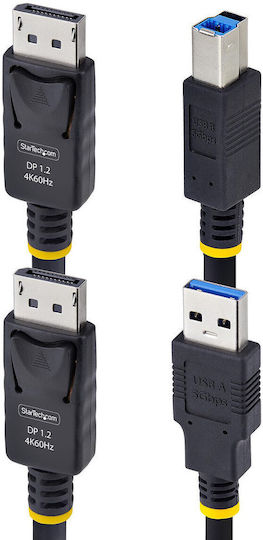 Cable Adapter Startech Ddu1226-kvm-cable Black 1,8 M