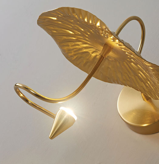 ARlight Leuchte Wand mit Integrierter LED Gold