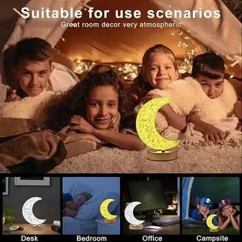 Arrango Decorative Lamp Moon Light White