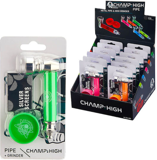 Champ Rohre mit Schirm Blau