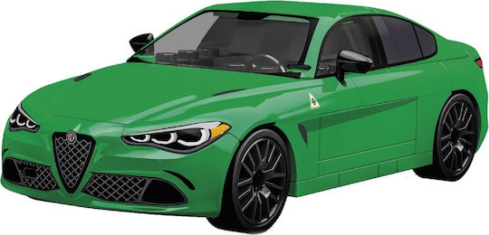 Cobi Alfa Romeo Giulia Quadrifoglio Construction Toy Green