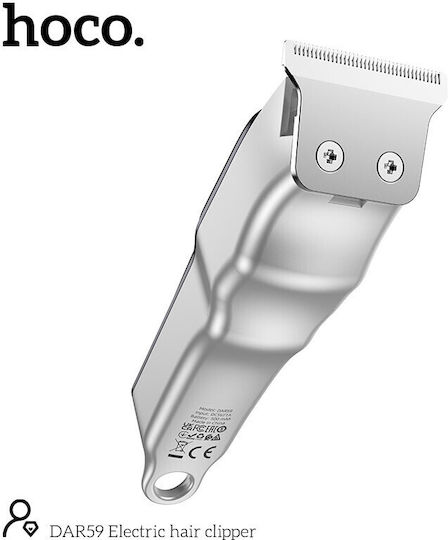 Hoco Rechargeable Hair Clipper Silver DAR59