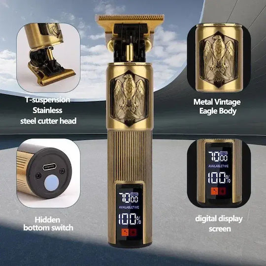 Andowl Rechargeable Hair Clipper Gold Q-TF11