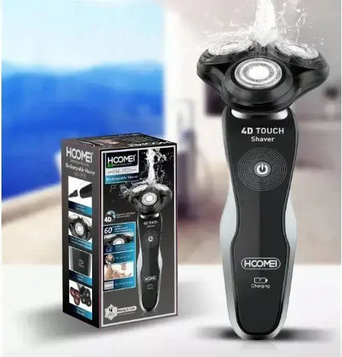 Hoomei HM-7935 Περιστρεφόμενη Ξυριστική Μηχανή Προσώπου Επαναφορτιζόμενη