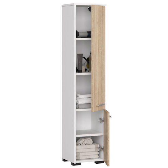 Akord Furniture Factory Stâlp De Baie De Pardoseală M30xA30xÎ140cm Sonoma
