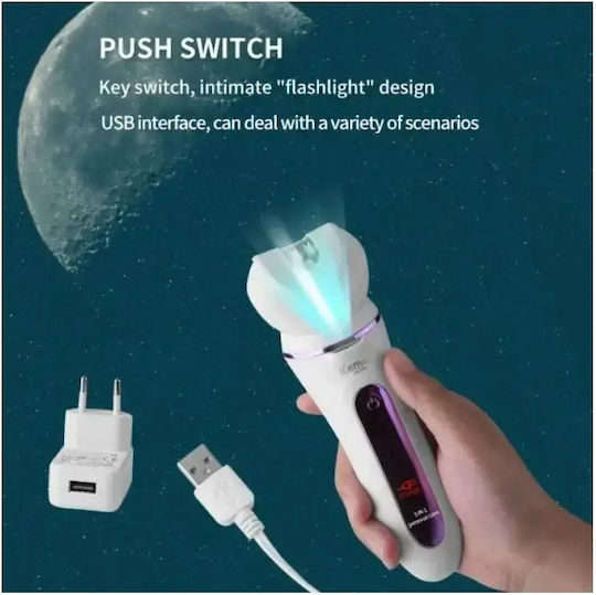 Kemei Αποτριχωτική Μηχανή Epilator για το Σώμα KM-7936