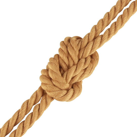 Bondage Fessel-Seil in Beige Farbe