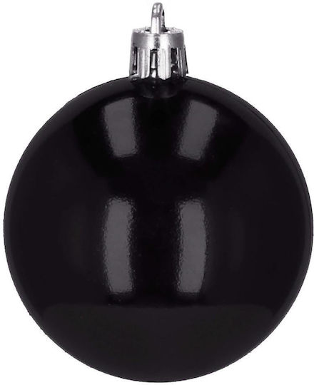 Christmas Ball Set 20 Pieces 3 Designs 4cm Black