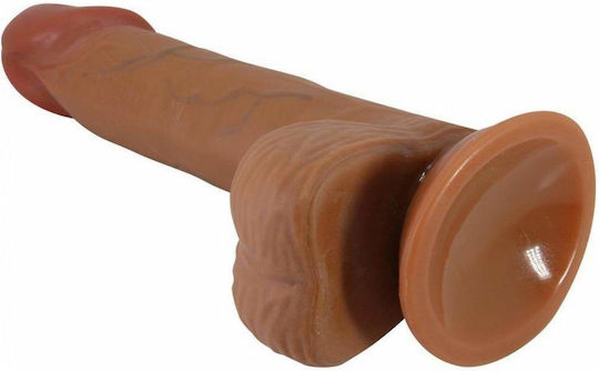 Dildo Realistisches Dildo Mit Saugnapf Braun