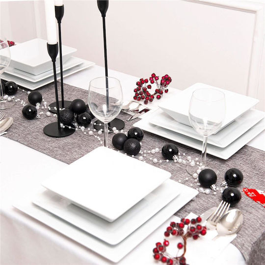 Weihnachtsbaumschmuck Set 25 Stück 3 Sorten 2,5cm 4cm Schwarze