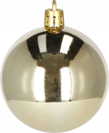 Christmas Ornament Set 100 Pieces 3-6cm Gold
