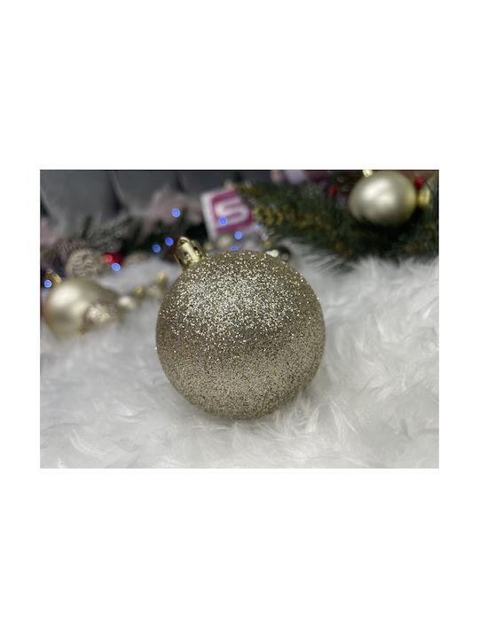 Christmas Tree Ornaments Set 100 Pieces 3-6cm Gold