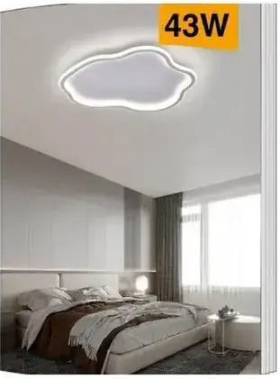 Universo Illuminazione Deckenleuchte 50cm Weiß mit Integrierter LED