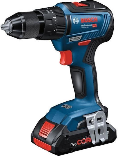 Bosch 06019J2208 Σετ Δραπανοκατσάβιδο & Μπουλονόκλειδο 18V με 2 Μπαταρίες 4Ah και Θήκη
