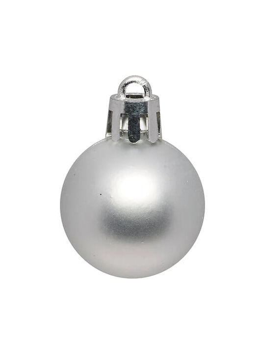 Weihnachtsbaumschmuck Set 44 Stücke Kugeln Girlande Baumspitze Blau Weiß