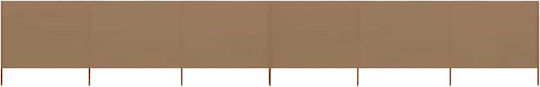 vidaXL în Culoarea Maro 1.2x6.0m