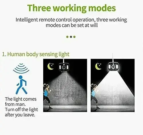 Foyu T-28 Dummy Überwachungskamera Solar mit LED-Beleuchtung